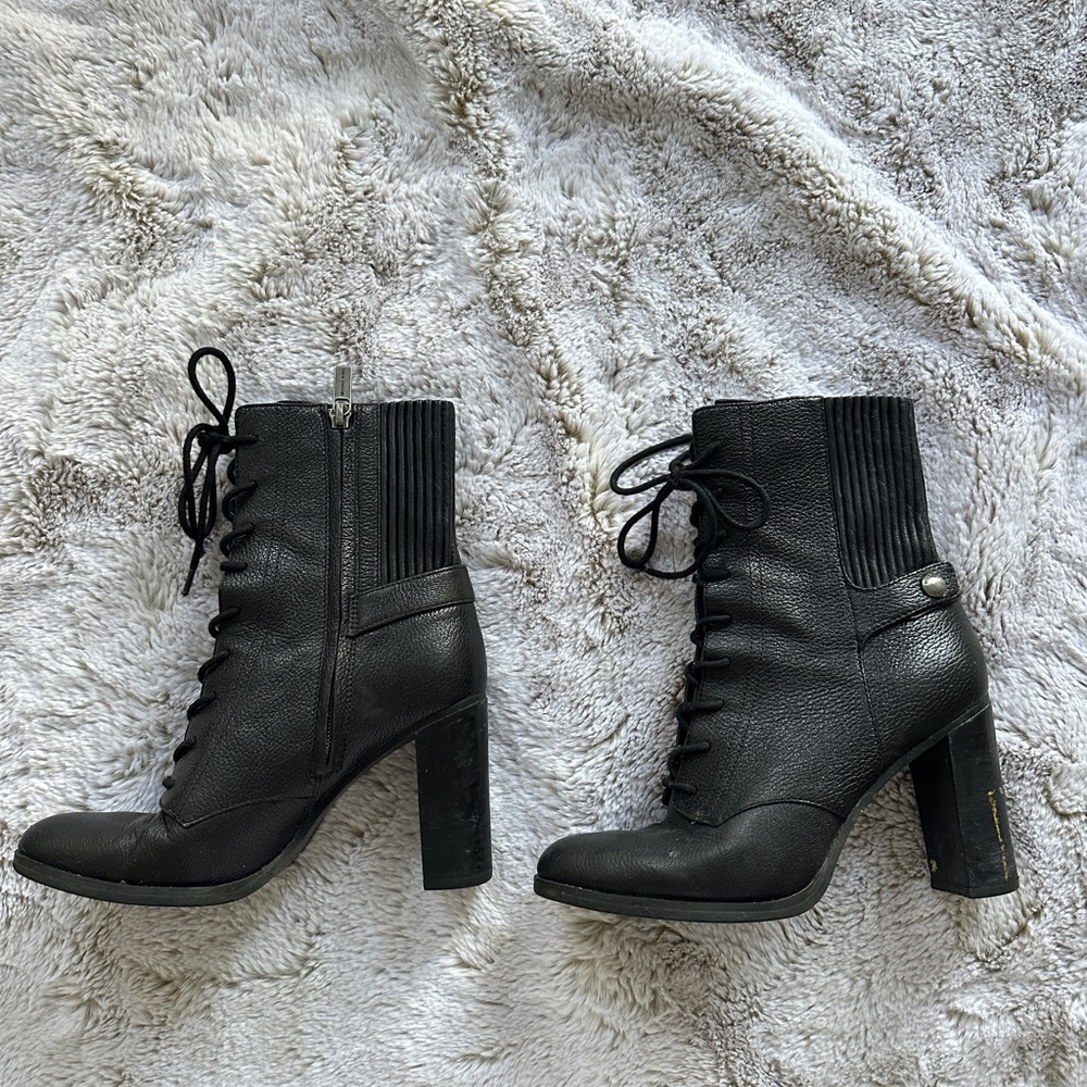 Michael Kors Combat Heeled Booties